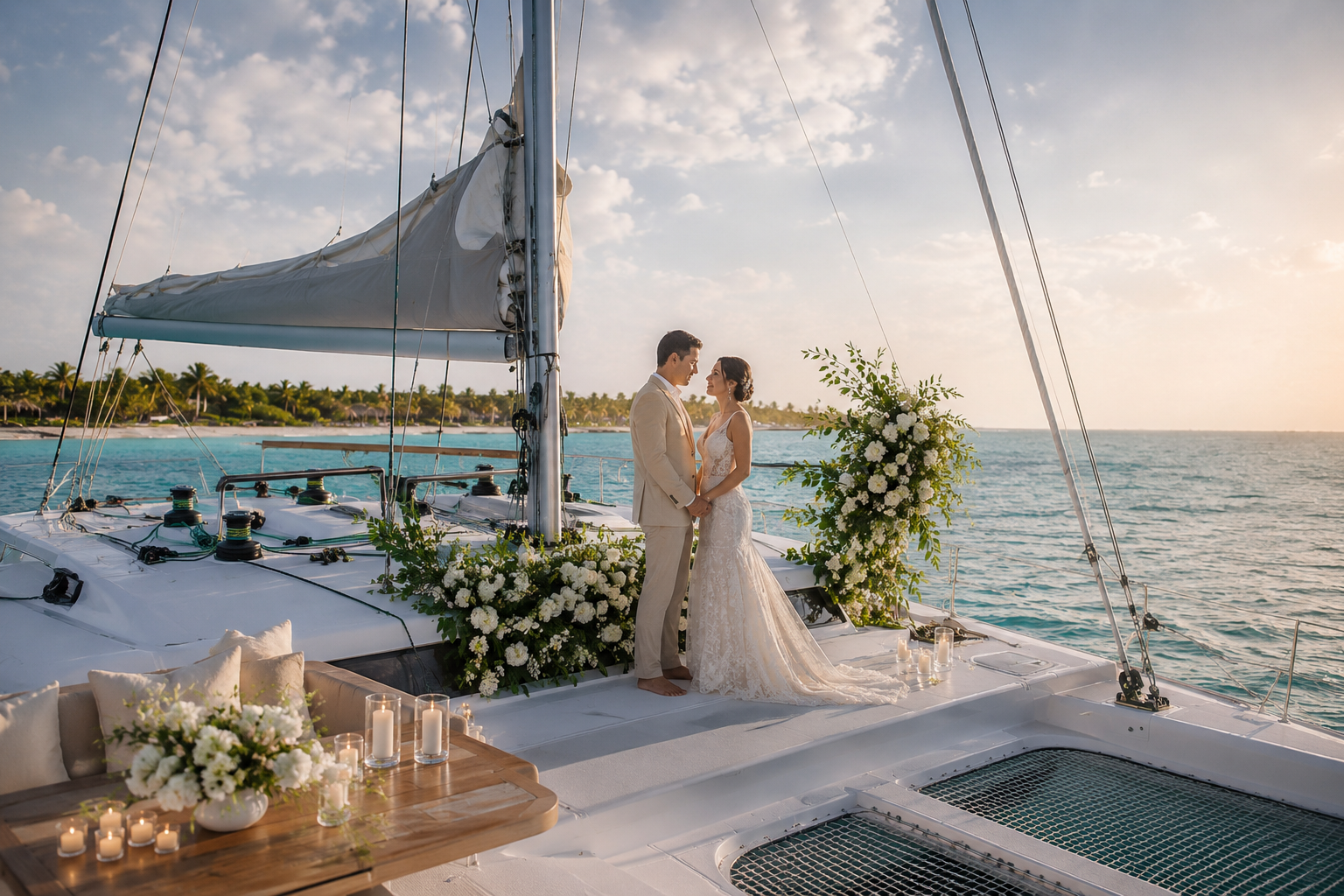 Bodas en el mar
